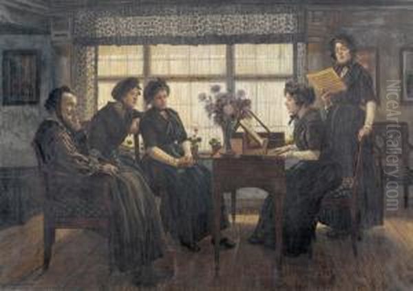 Frauen Beim Hauskonzert - view 1