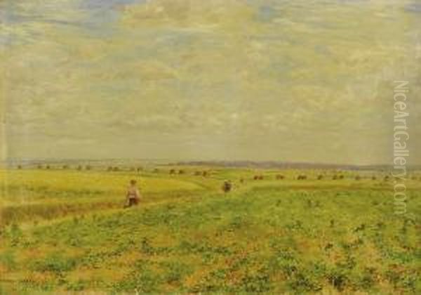 Workers In The Field - view 1