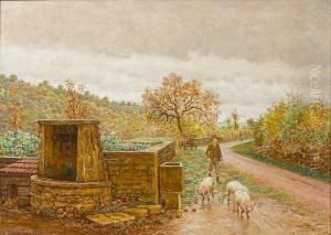 Returning Home by Marie-Francois-Firmin Girard