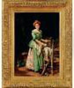 Faiseuse De Liens by Marie-Francois-Firmin Girard
