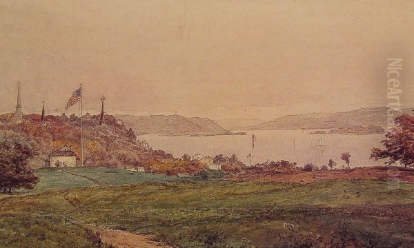 Looking North on the Hudson - view 1