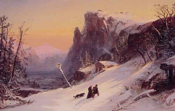 Winter in Switzerland - view 1