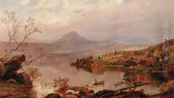 Sugarloaf from Wickham Lake, 1876 - view 1