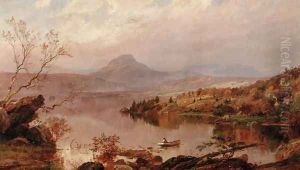 Sugarloaf from Wickham Lake, 1876