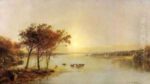 Upper Hudson by Jasper Francis Cropsey