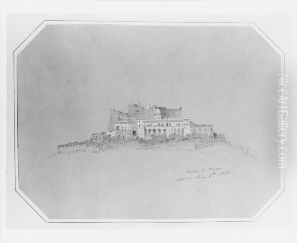 Castel San Elmo (from Cropsey Album) - view 1