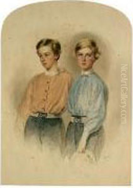 Portrait Of Two Boys - view 1