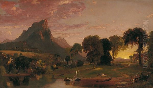 View near Sherburne, Chenango County, New York - view 1