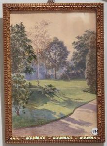 A Party In A Park by Ludwig Hans Fischer