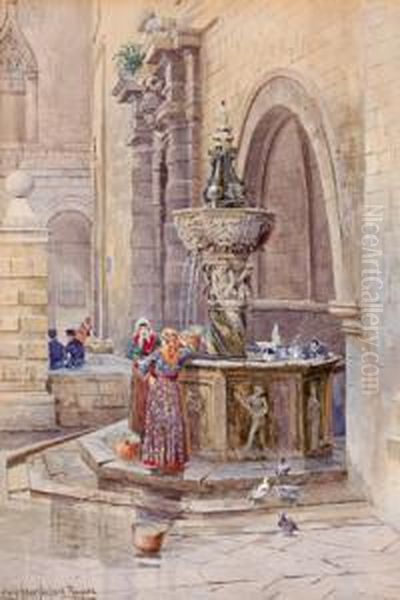 Ragusa: Frauen Am Brunnen - view 1