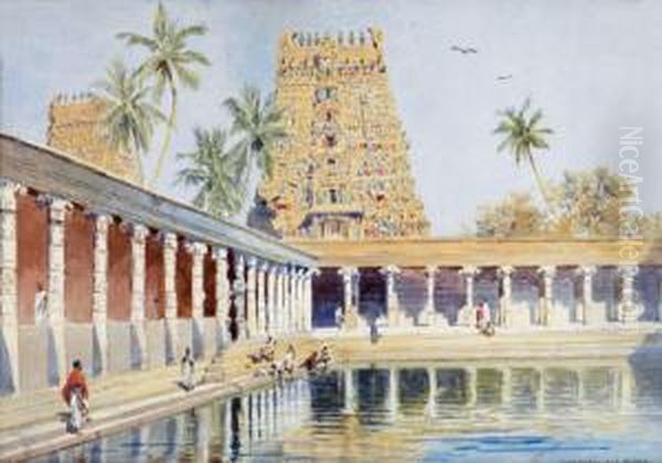 Indonesische Tempelanlage - view 1