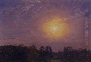 Evening, 1859 by Jasper Francis Cropsey