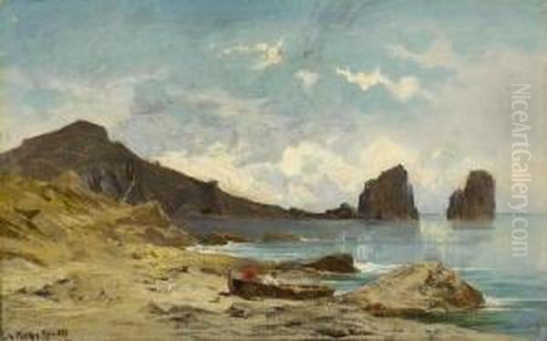 Kuste Auf Capri. - view 1