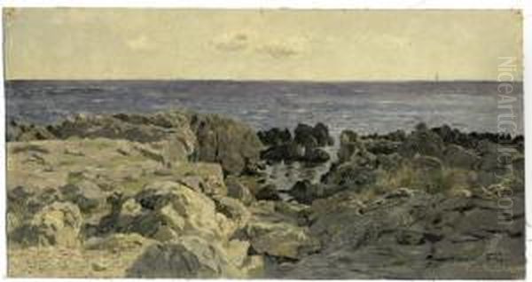 Felsstrand Auf Capri - view 1