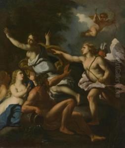 Apollo E Dafne by Fedele Fischetti