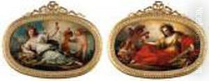 Allegorical Figures ( by Fedele Fischetti