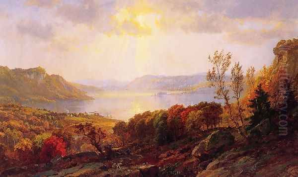 On the Hudson near West Point - view 1