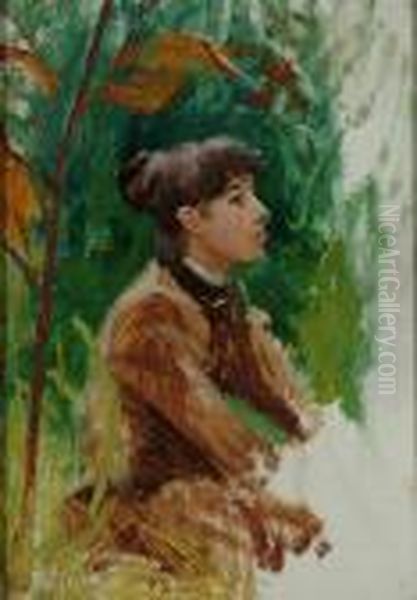 A Seated Girl - view 1
