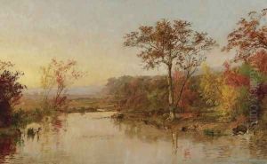On the Susquehanna 2 by Jasper Francis Cropsey