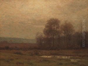The Meadow At Dusk by William Crothers Fitler