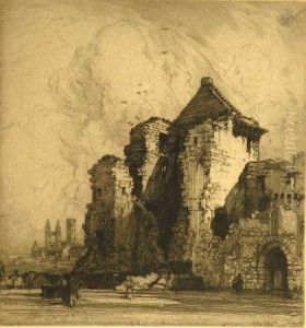 'st Andrew'scastle', Fife' by E. Hedley Fitton