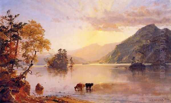 Lake George: Sun Behind a Cloud - view 1