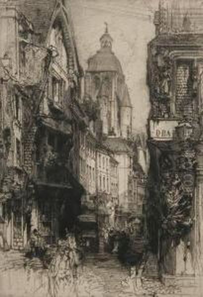 Rue St. Romain, No.2 Rouen- - view 1