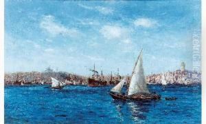 Vue D'istambul Depuis Le Bosphore