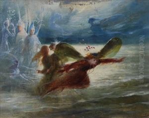 Fairies Taking Flight by John Anster Fitzgerald