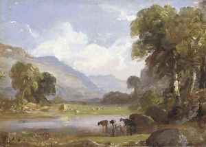 Summer Landscape by Jasper Francis Cropsey