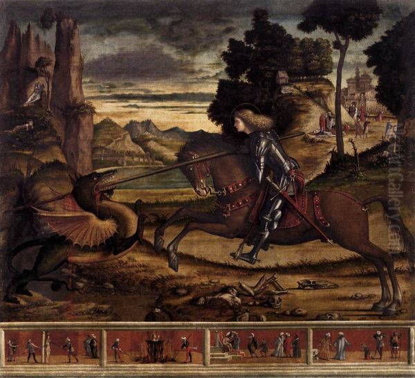 St. George Killing the Dragon, 1516 - view 1