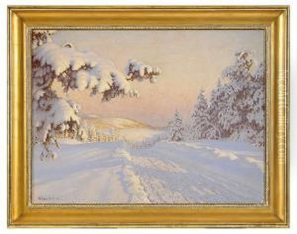 Vinterlandskap - Motiv Fran Varmland - view 1