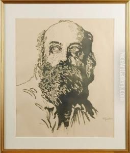 Gustaf Froding by Gustaf Fjaestad