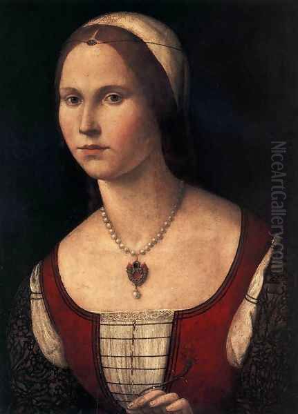 Portrait of a Young Woman - view 1