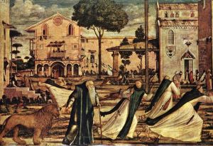 St Jerome and the Lion 1502