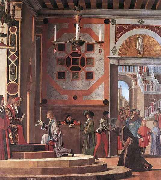 Departure of the Ambassadors (Partenza degli Ambasciatori) by Vittore Carpaccio