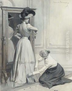 The Finishing Touches by Francois Flameng