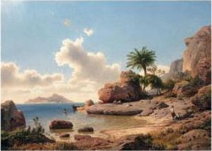 Ansicht Von Capri (capri) by Albert Flamm