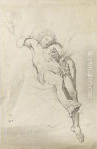 La Deposition Du Christ by Hippolyte Flandrin