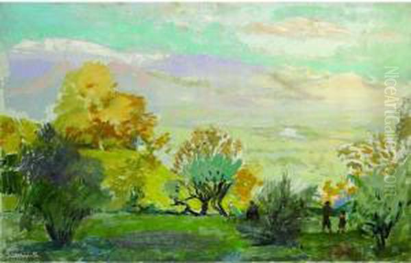 Corenc, Lumiere Dete Sur La Vallee. - view 1