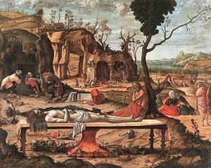 The Dead Christ c. 1520 by Vittore Carpaccio