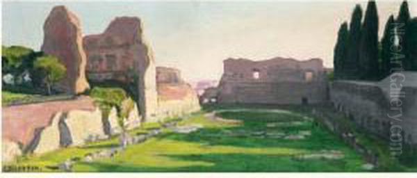 Le Stade Du Palatin A Rome - view 1