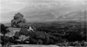 Le Massif De Belledonne by Jules Flandrin