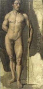 Academy Study by Paul Flandrin