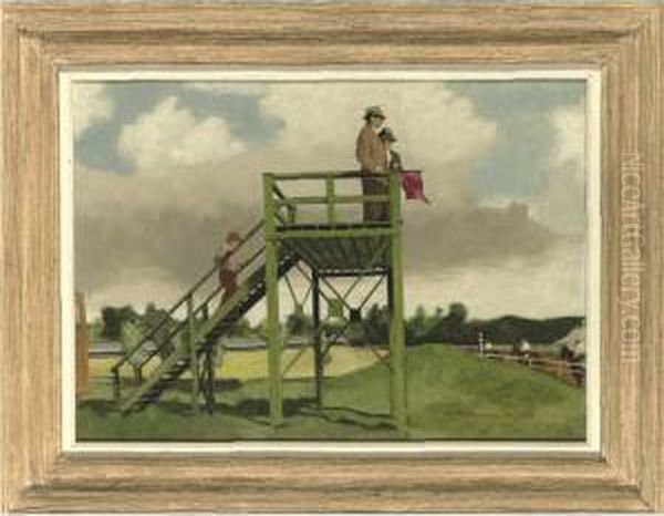 Clocking Tower, Greentree Track, Saratoga - view 1