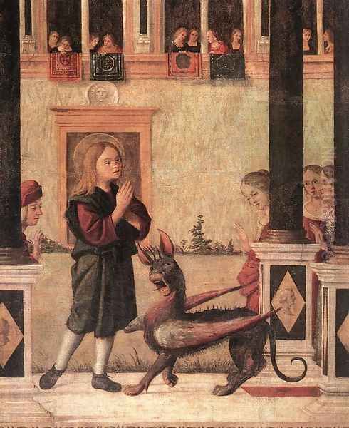 The Daughter of of Emperor Gordian is Exorcised by St Triphun (detail) 1507 - view 1