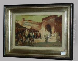 Porte A Fez by Gustave Flasschoen