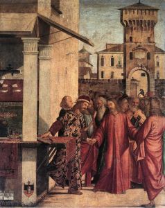 The Calling of Matthew 1502 by Vittore Carpaccio