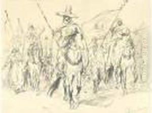 Ceremonie by Gustave Flasschoen