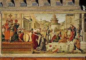 St. George Baptising the Gentile, 1501-07 by Vittore Carpaccio